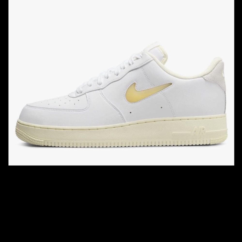 Nike Air Force 1 '07 Low Jewel Pale Vanilla White DC8894-100 Men 5.5 Women 7.5